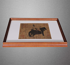 永州书画装裱配框服务案例